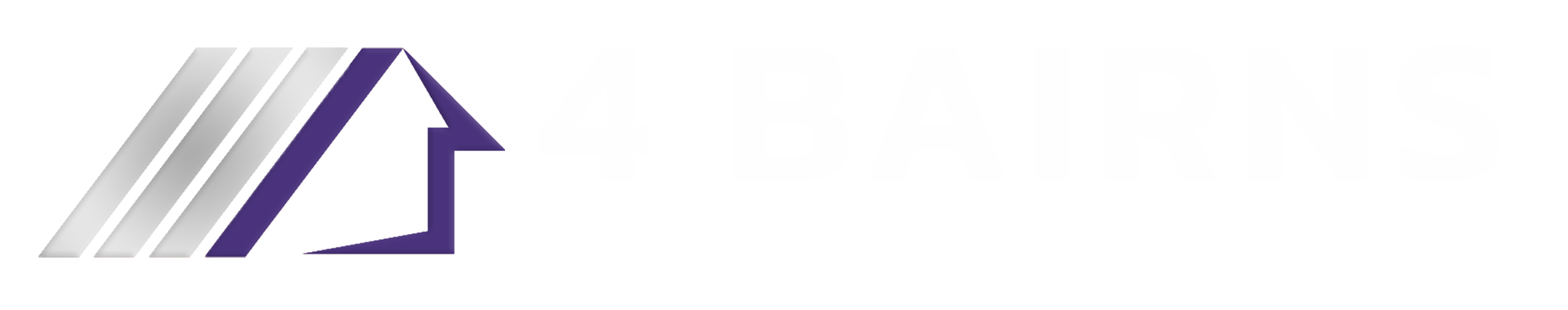 4 Bairns Roofing & Property Services Logo White
